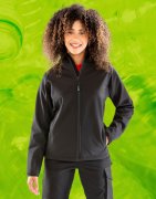 Dames Softshell Jas Recycled Result R911F
